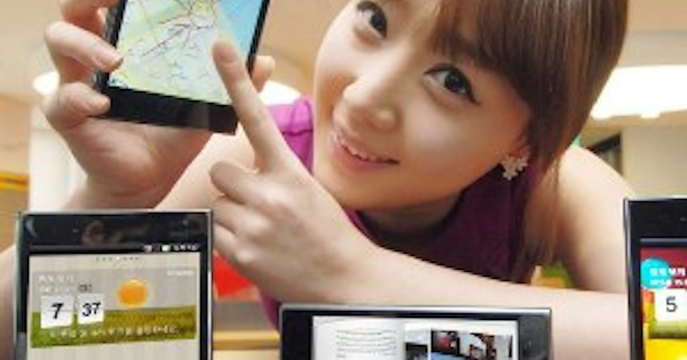 LG bouwt 5 inch full HD-scherm voor smartphones