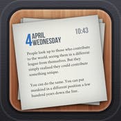 iPhone & iPad app: Een eenvoudige agenda/dagboek app