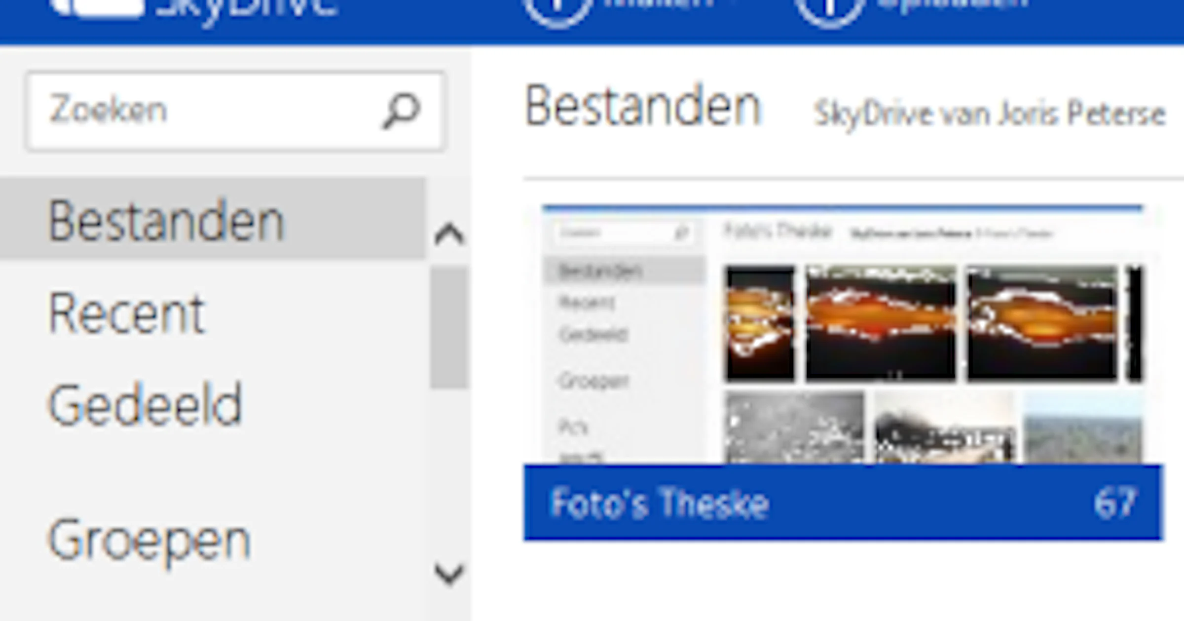 Microsoft neemt SkyDrive onder handen