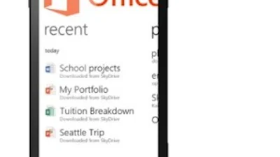 Office 2013 diep geïntegreerd in Windows Phone 8