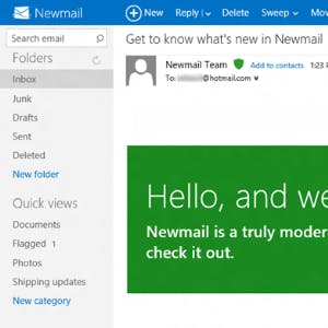 Metro-interface Hotmail laat zich vroegtijdig zien