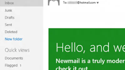 Metro-interface Hotmail laat zich vroegtijdig zien