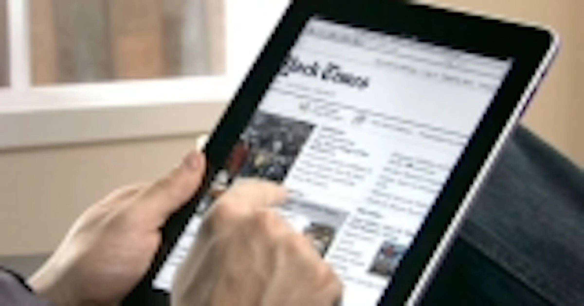 iPad vooral 's avonds populair