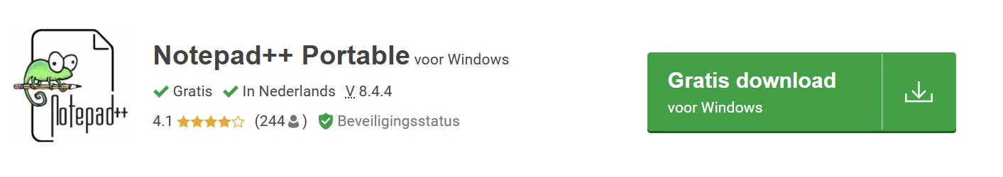 Makers bieden vaak een portable variant van hun software aan.