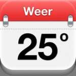 iPhone app Weerkalenders zet lokale weersverwachting in je agenda