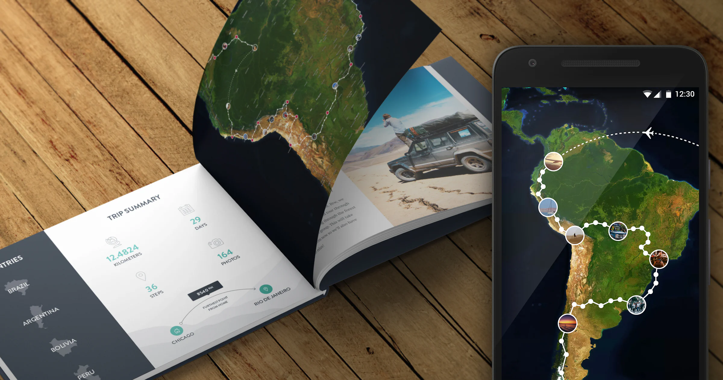 Track je reis met Polarsteps