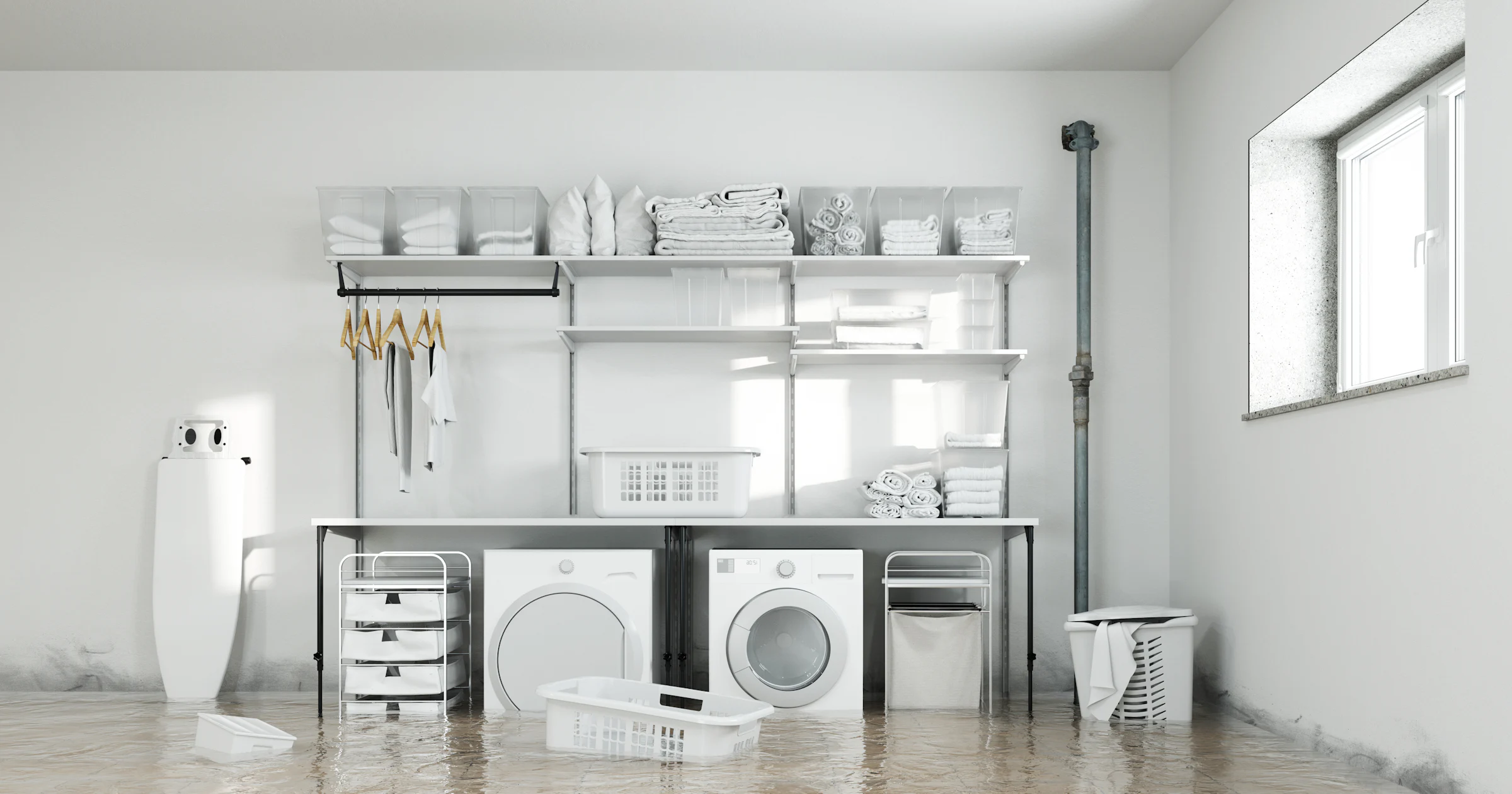 Waterslot op een wasmachine: wat is het en wat doet het?