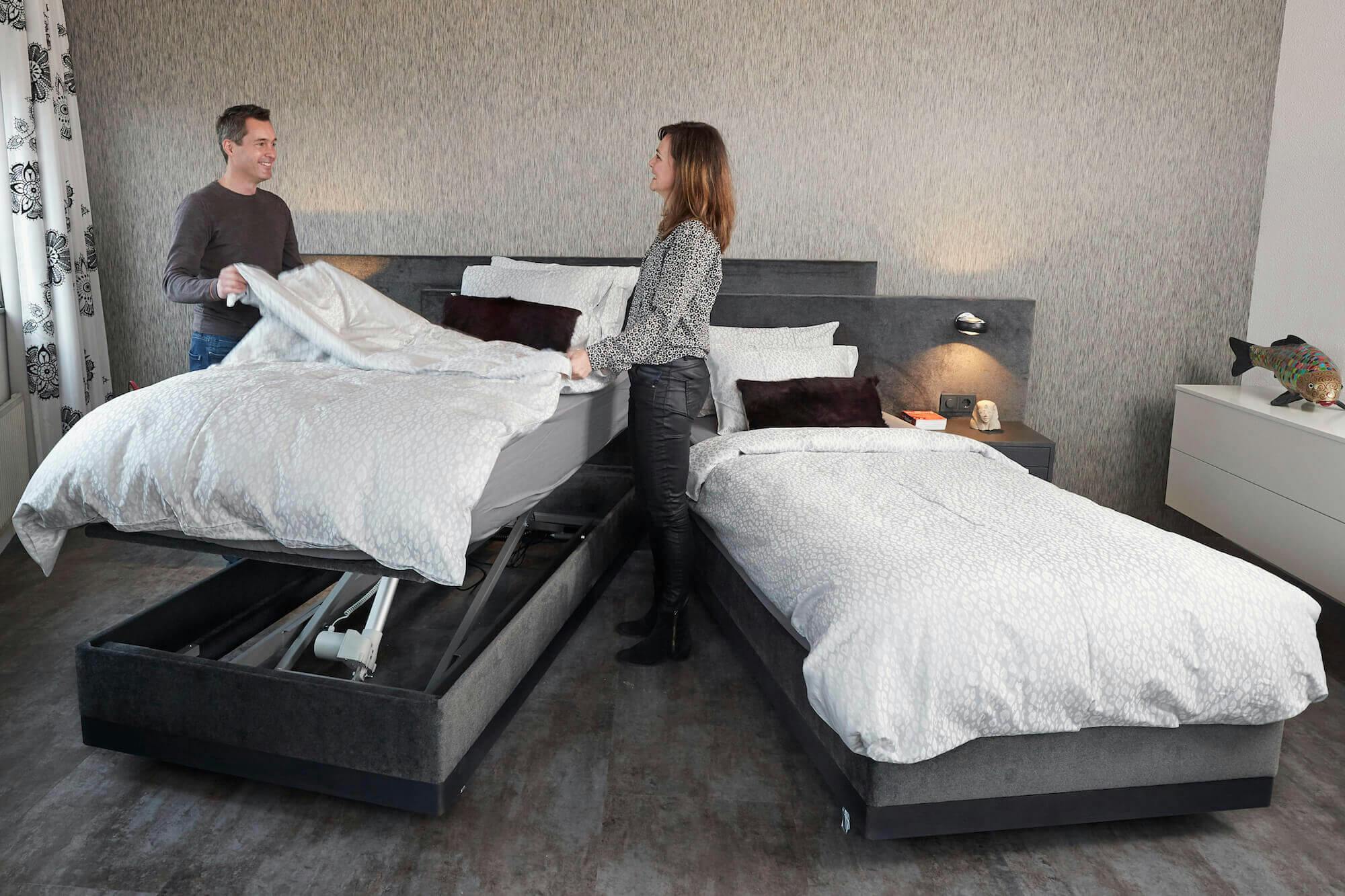 Hoog/laagbedden zijn in een hoop soorten en maten te krijgen. | Foto: DeSuite.nl