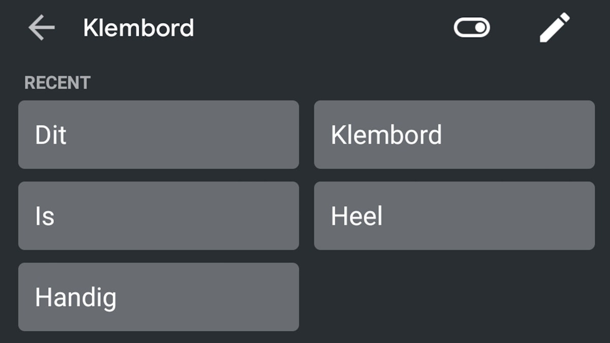 Zo krijg je toegang tot het klembord op Android ID.nl Zo krijg je toegang tot het klembord op Android ID.nl