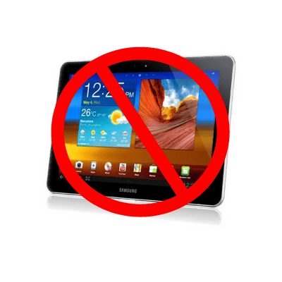 Voorlopig geen Nederlands Galaxy Tab-verbod