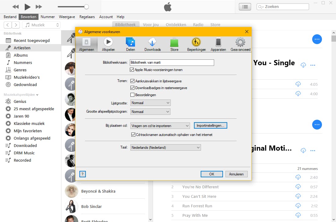Tip 03 Vertel iTunes wat voor audiobestand je precies wilt.