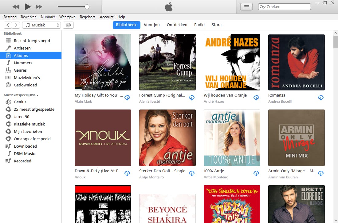 Tip 05 Je muziek wordt automatisch opgenomen in je bibliotheek.