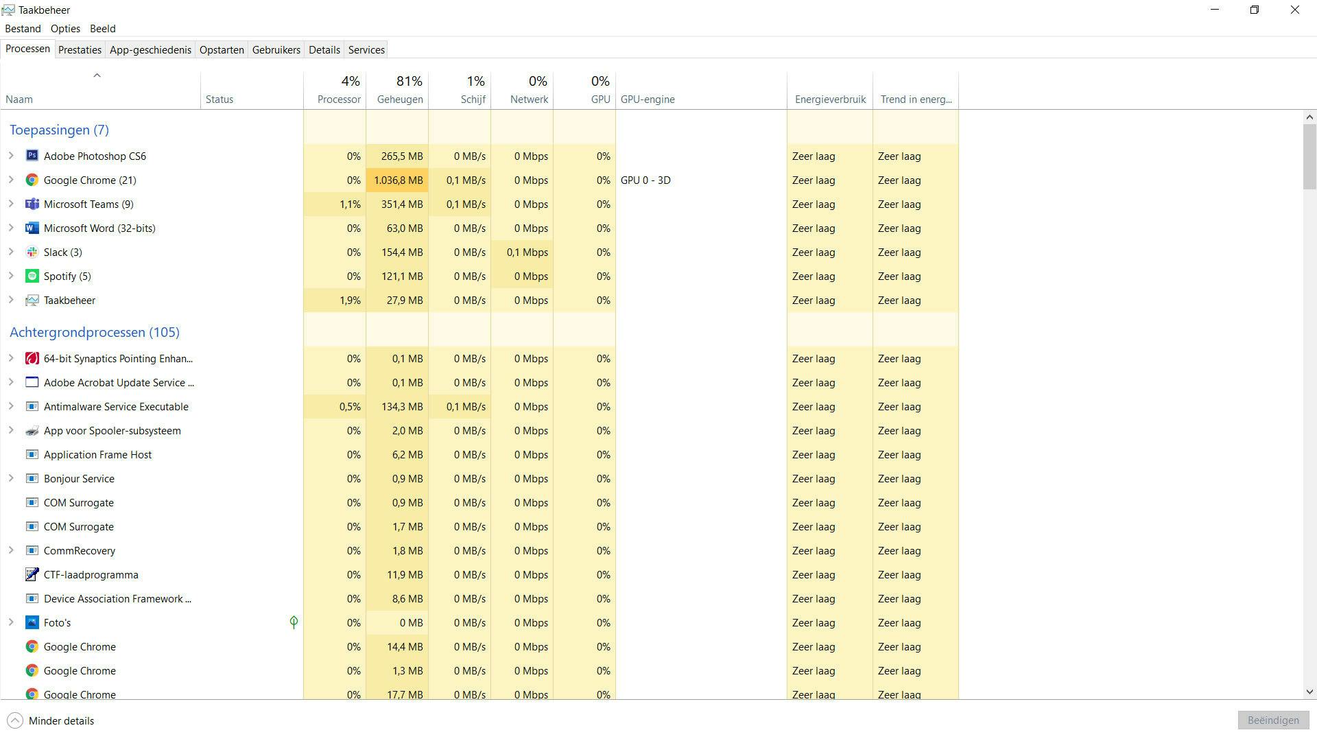 Taakbeheer blokkeren in Windows 10: Dit zijn de opties