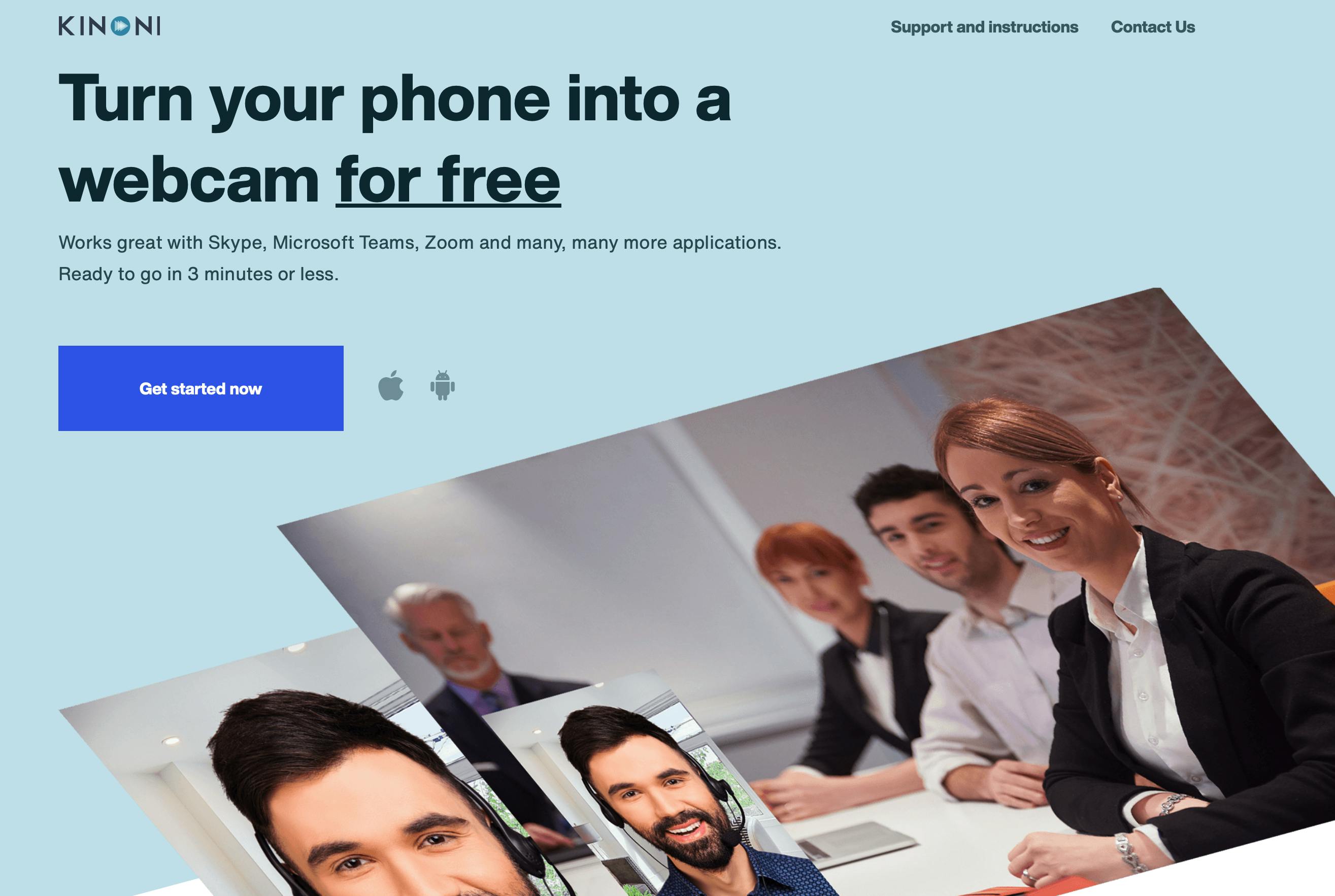 Gebruik je tablet of smartphone als webcam