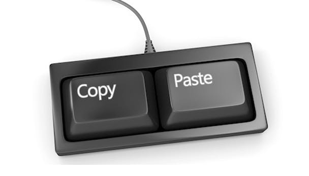 kopieren plakken plagiaat