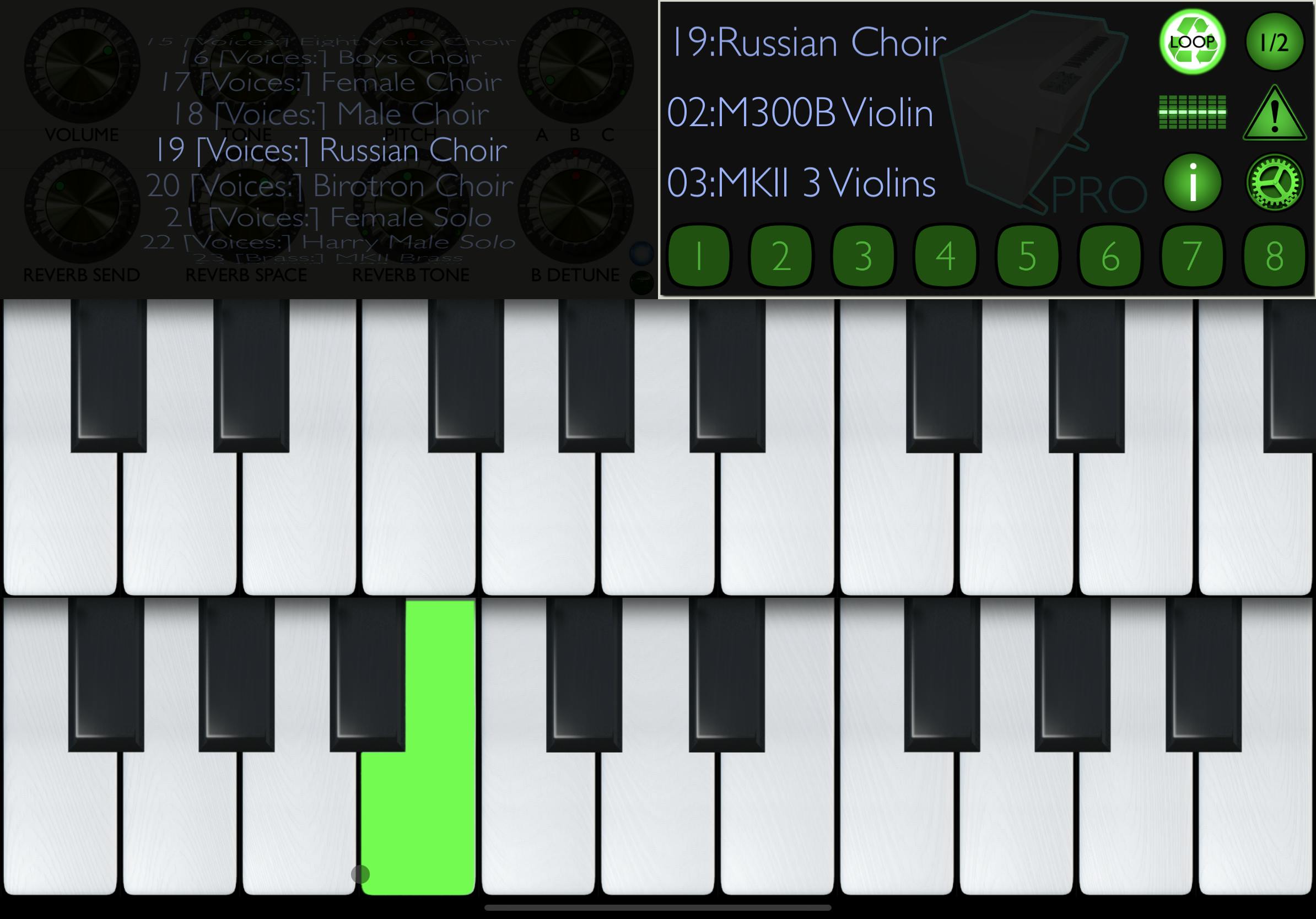 Een Russische koor houd je met de Mellotron nu gewoon in je handen.