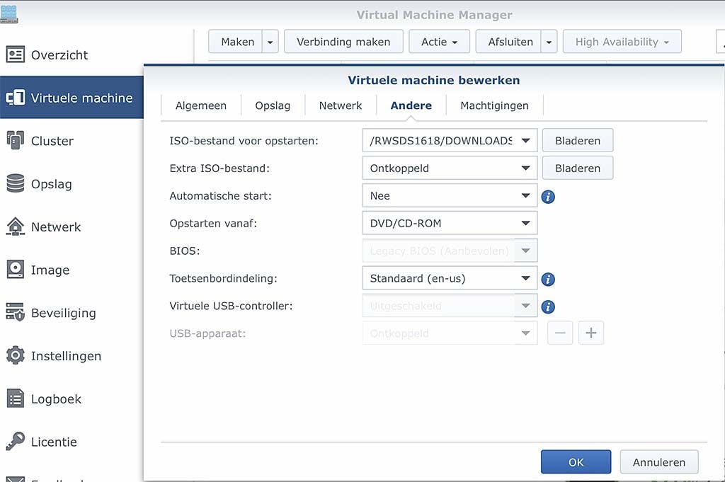 Kies hier je eerder gedownloade ISO-bestand met FreeDOS.