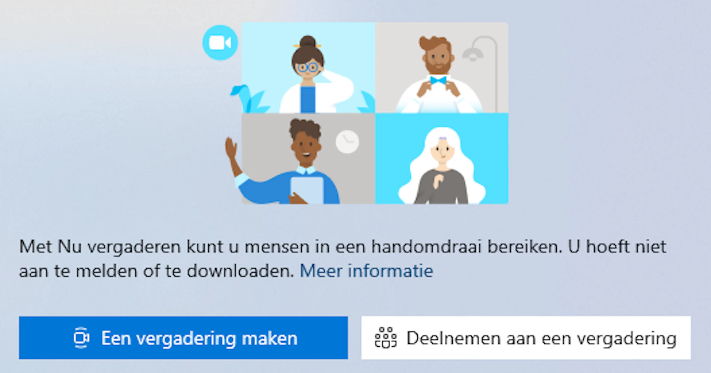 Zo verwijder je het vergader-pictogram in Windows 10