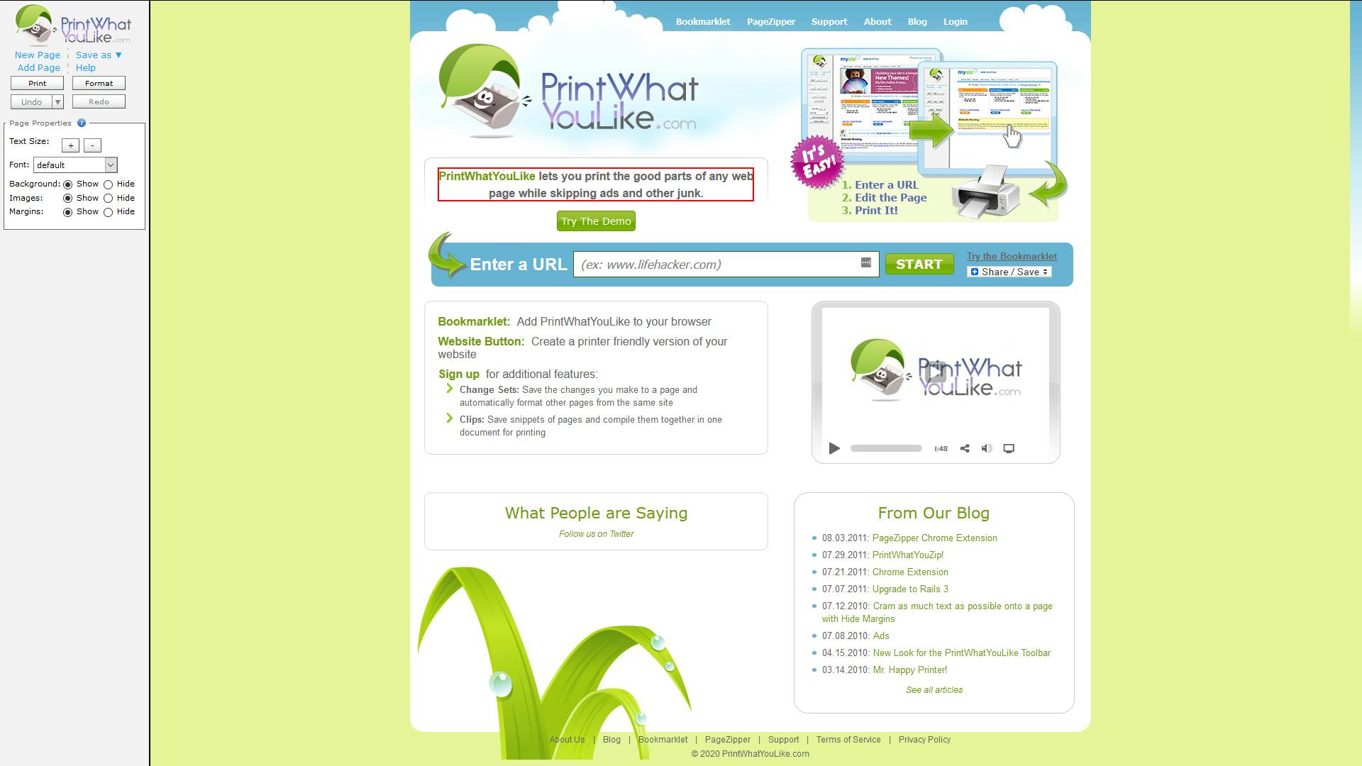 Tip 08 Met Print What You Like kun je precies aangeven welke delen van een webpagina je wilt afdrukken.