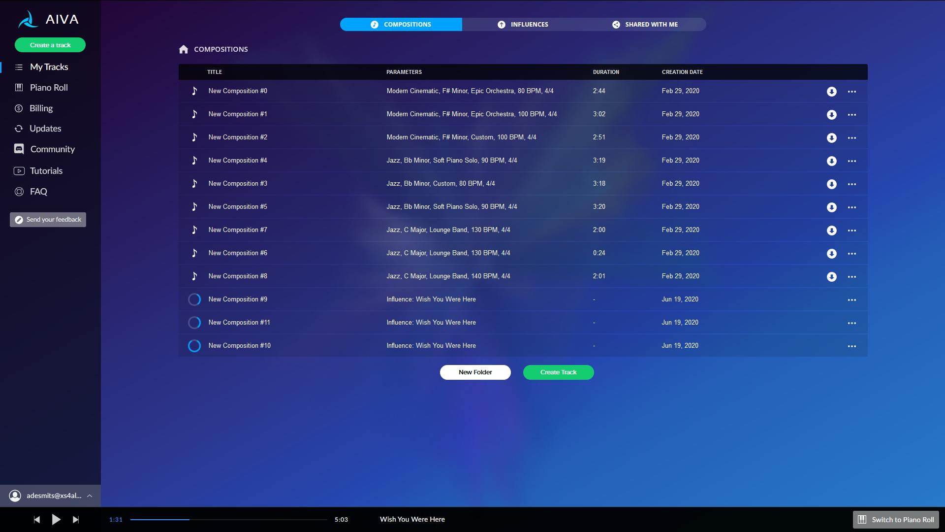 Tip 09 De kunstmatige intelligentie van AIVA maakt zeer geslaagde muziek.