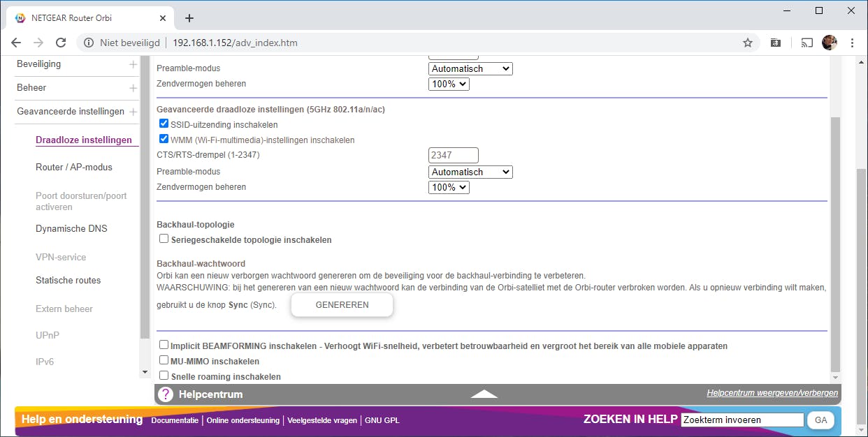 Ervaar je problemen met clients op je wifi-netwerk? Probeer dan fast roaming uit te schakelen.