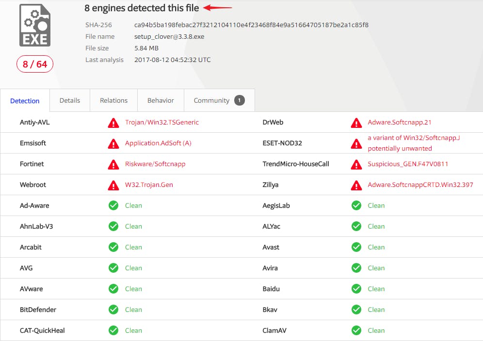 Laat je niet direct afschrikken door waarschuwingen van je beveiligingssoftware.