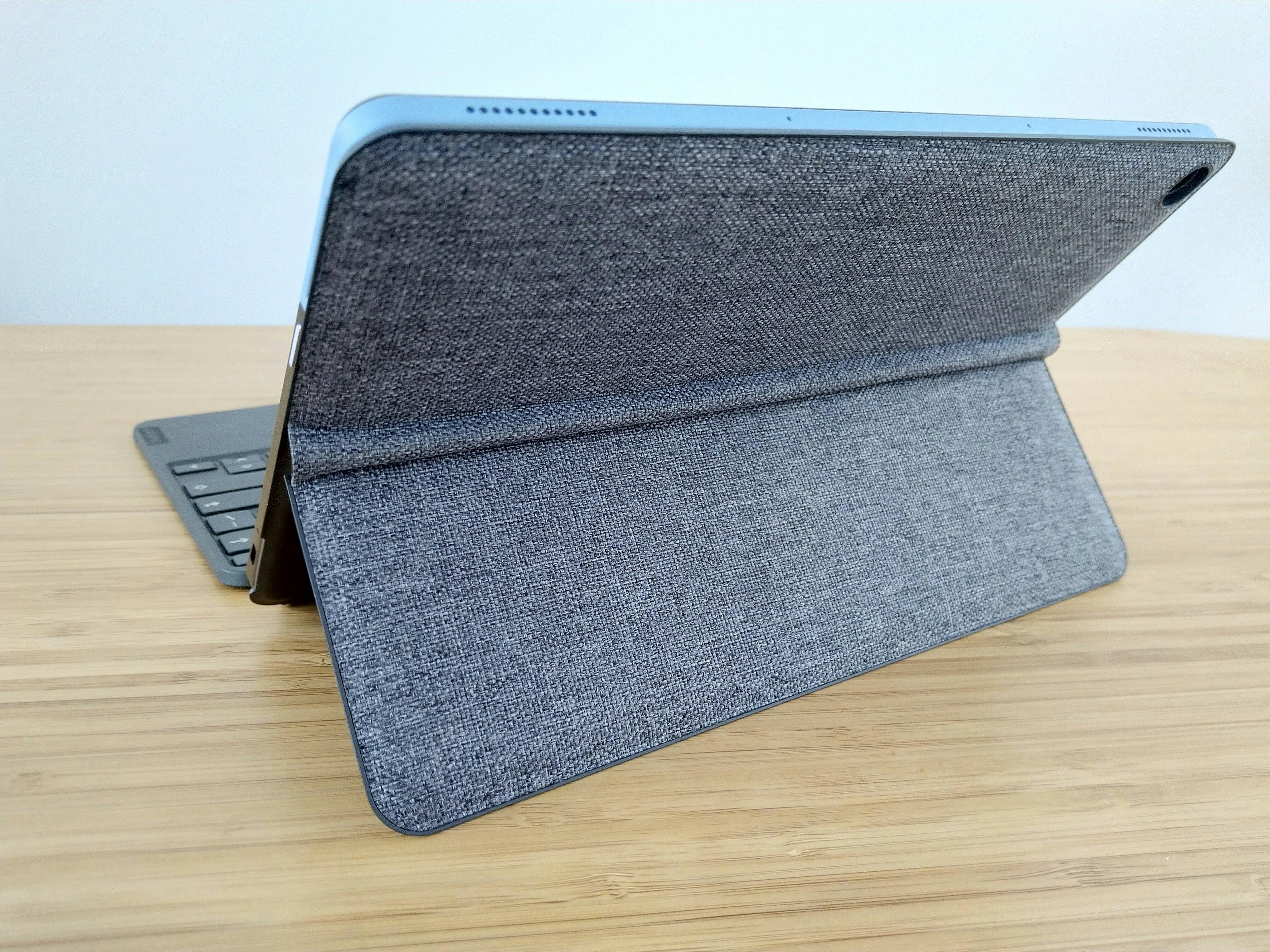 In de hoes is een standaard verwerkt.