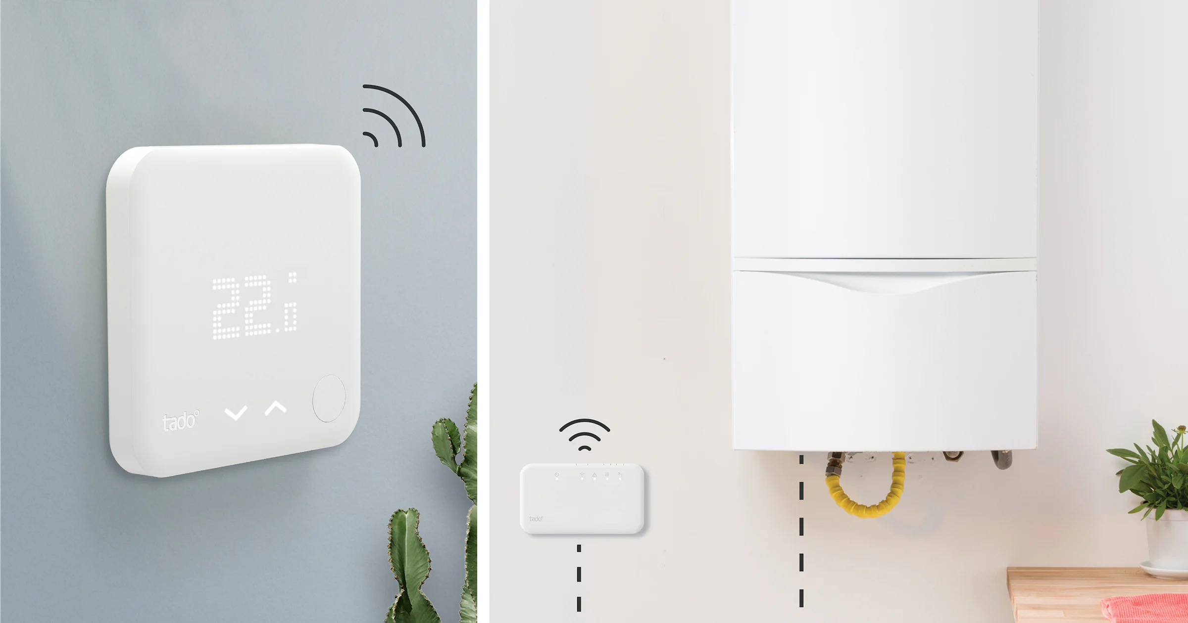 Tado komt met draadloze sensor en draadloze starterskit
