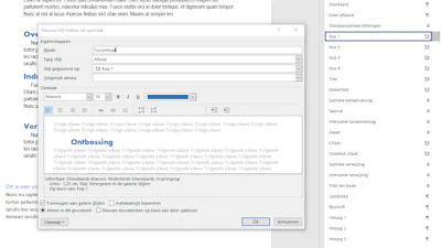 Zo kun je een Word-document opmaken