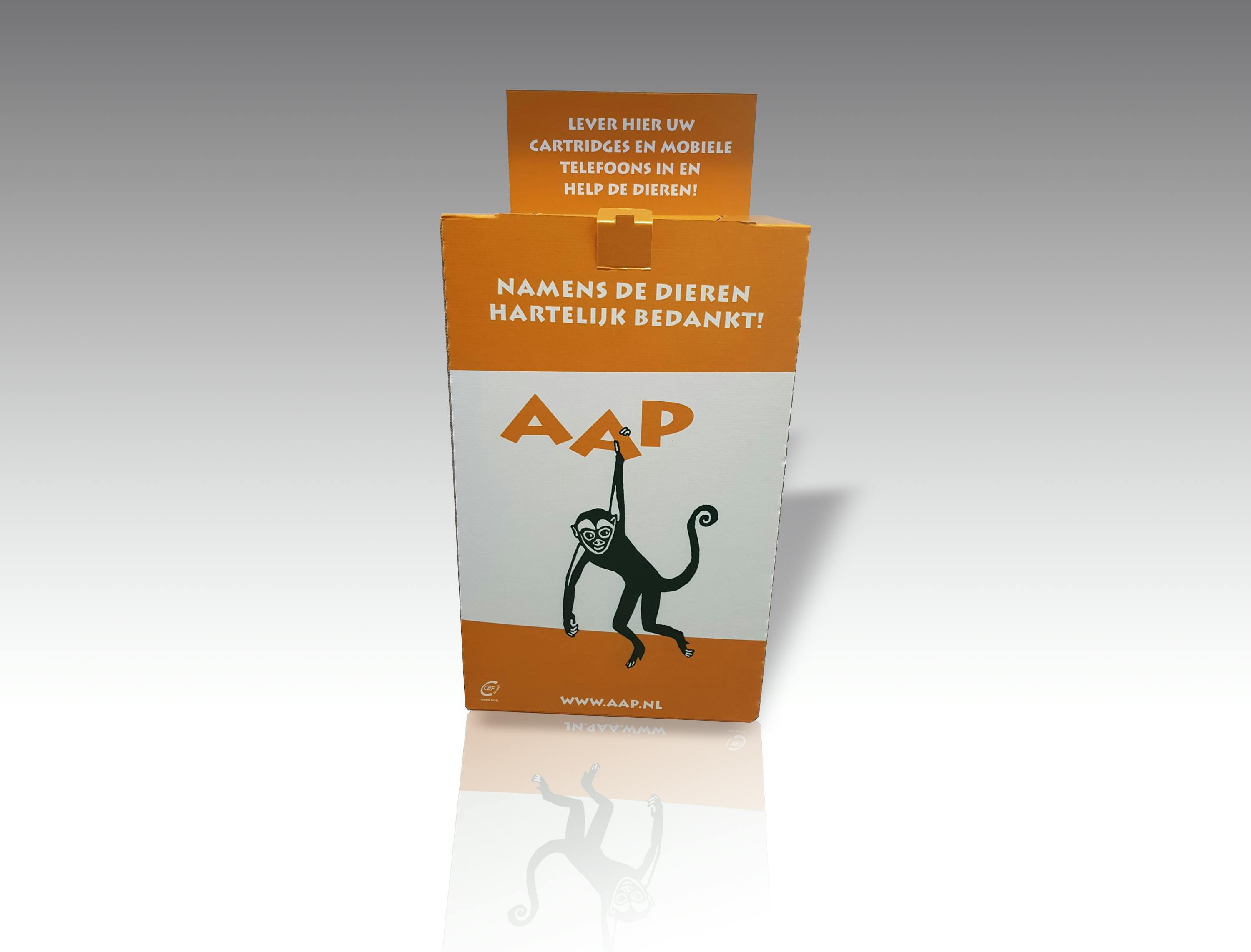 Door inktcatridges netjes in te leveren steun je vaak een goed doel.