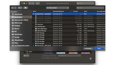 Dynamische wallpapers voor macOS instellen en aanpassen