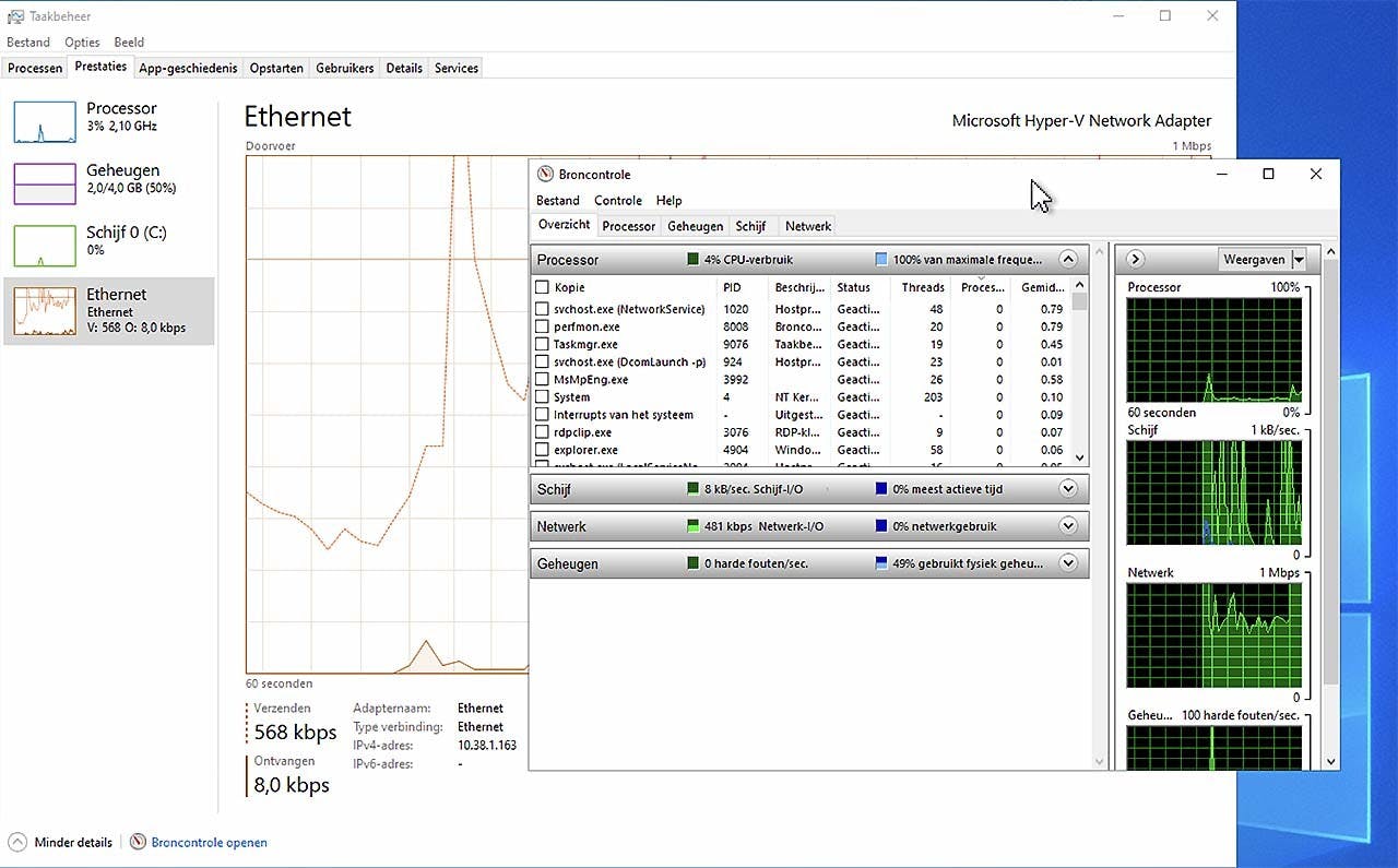 Het aloude Broncontrole is ook in Windows 10 nog aanwezig en soms best handig!