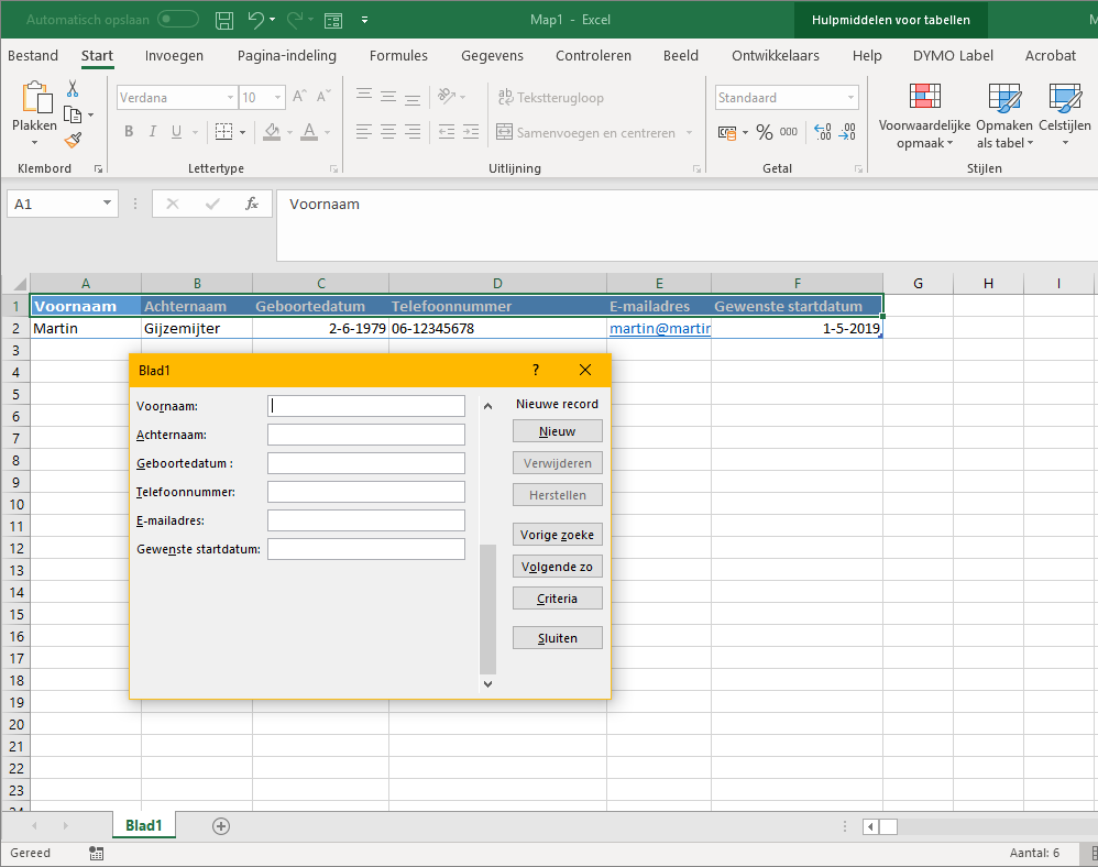 Snel En Veilig Gegevens Invoeren In Excel | Id.Nl