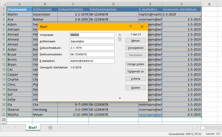 Snel En Veilig Gegevens Invoeren In Excel | Id.Nl