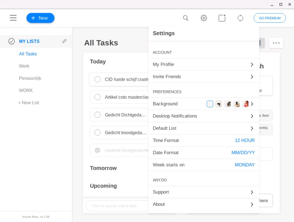 Tip 07 Takenlijstjes helpen je efficiënter werken en er zijn maar weinig apps die dat beter faciliteren dan Any.do.