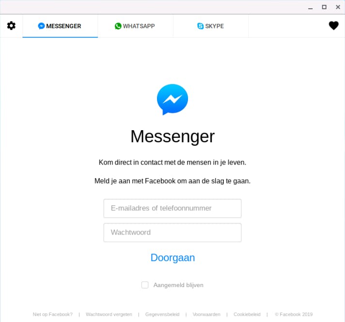 Tip 14 Belast je Chromebook niet met te veel communicatie-apps, combineer ze in één.