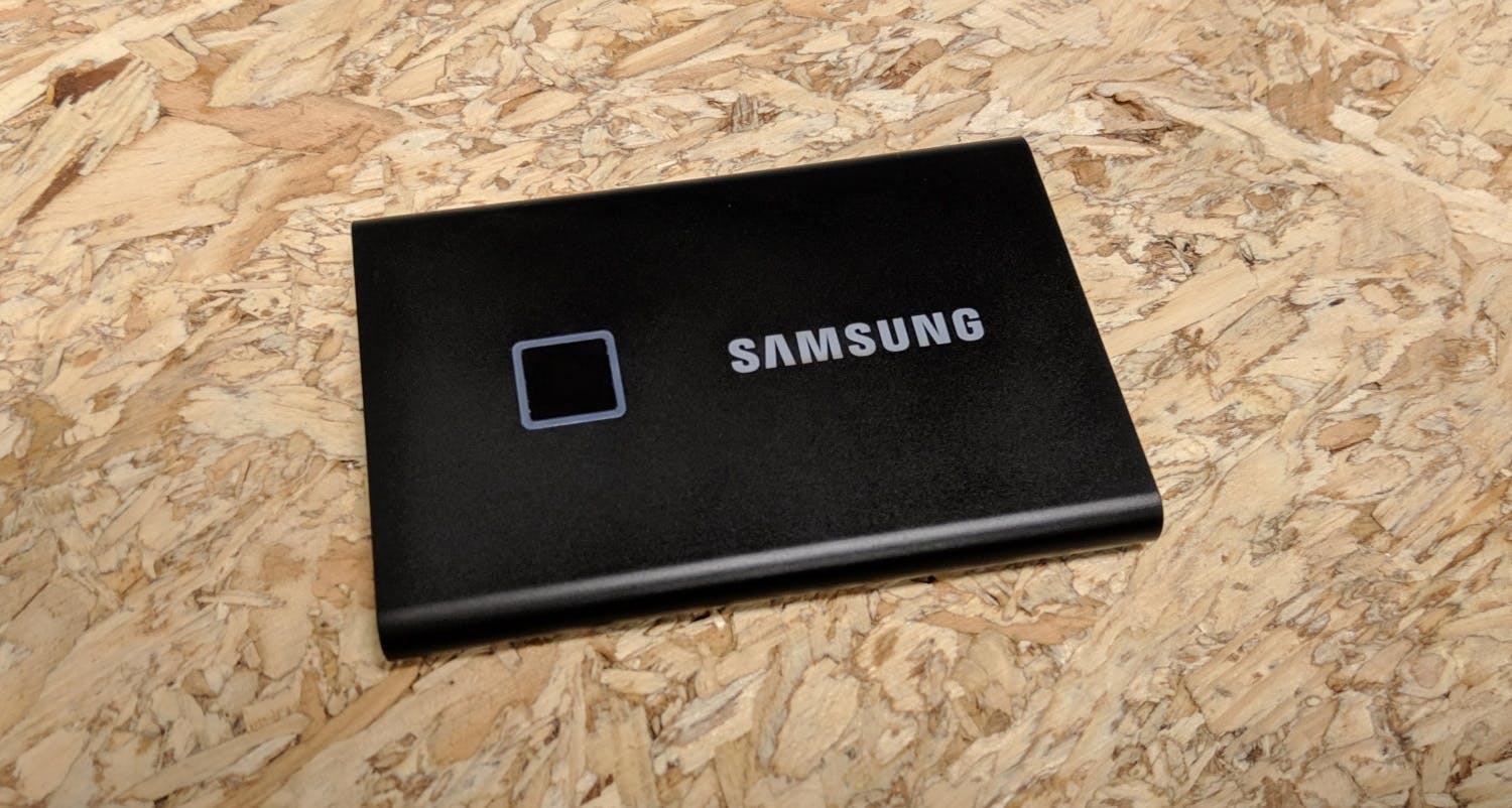 Samsung Portable SSD T7 Touch - Snelle en veilige opslag