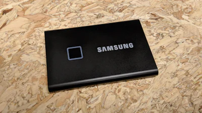 Samsung Portable SSD T7 Touch - Snelle en veilige opslag