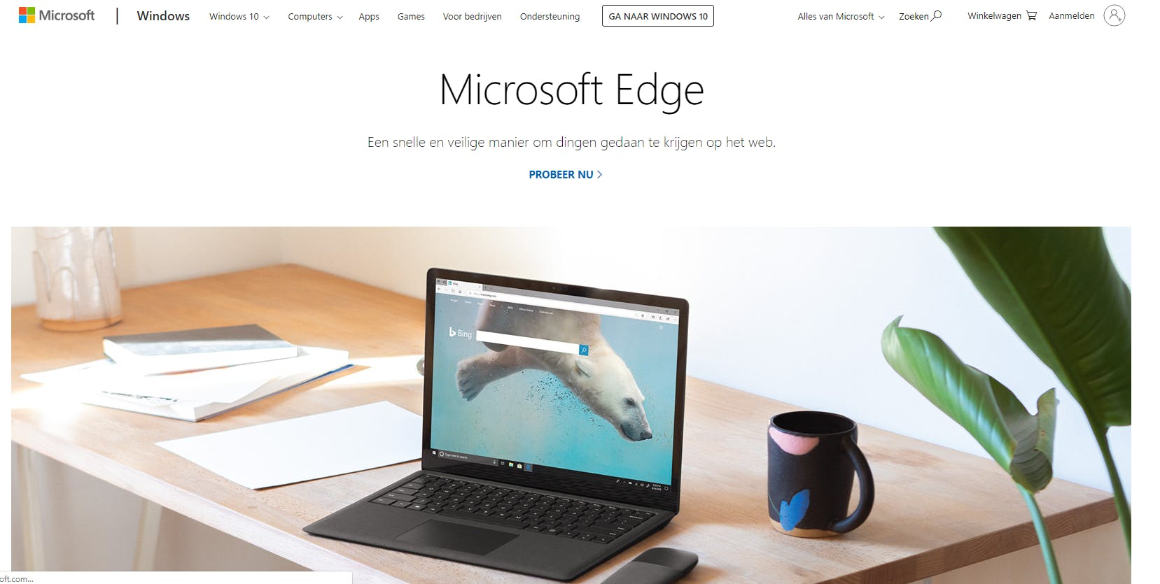 Volgens CASC is Edge de veiligste browser die er is.