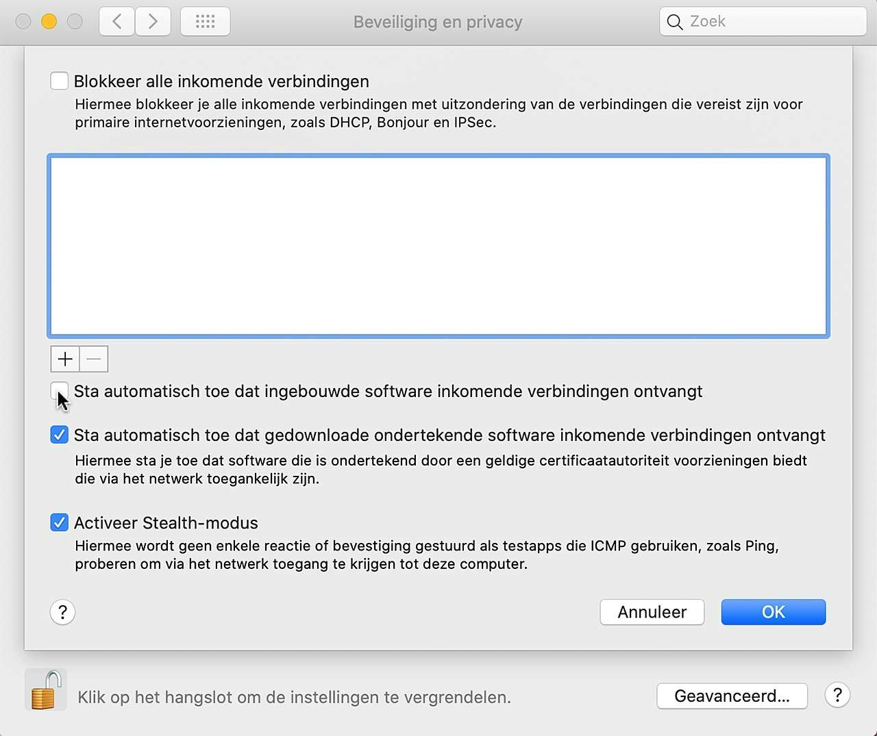 Het kán zijn dat je even wat met de Firewall-settings moet spelen om de Touchbar en (of) Pencil aan de praat te krijgen