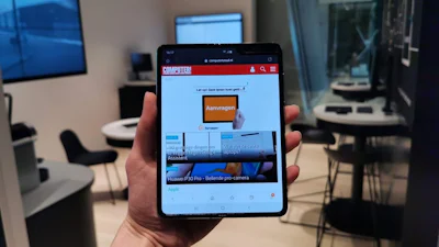 Zo werkt de opvouwbare Samsung Galaxy Fold-smartphone