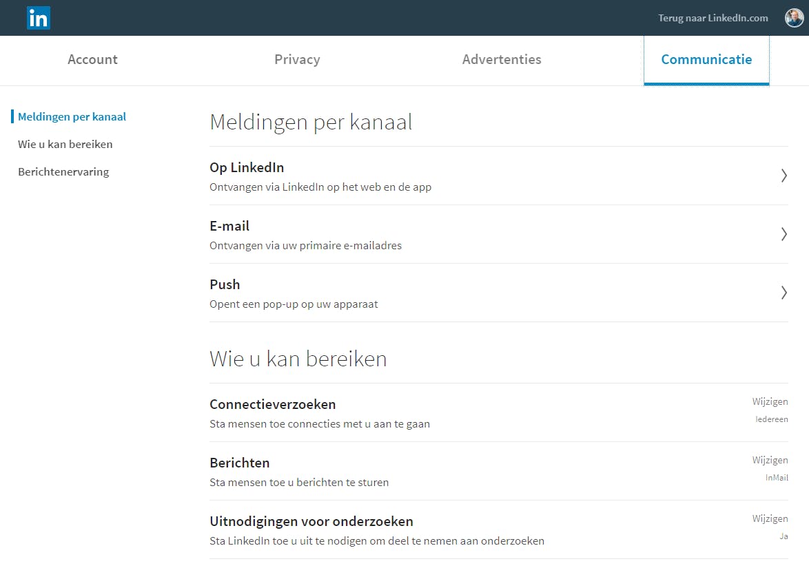 Vergeet ook niet af te stemmen wie contact met je mag leggen en vooral wie niet.