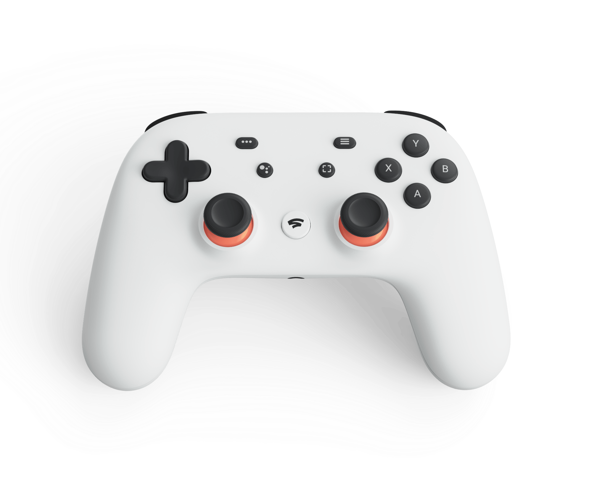 Google heeft speciaal voor Stadia een eigen controller ontwikkeld.
