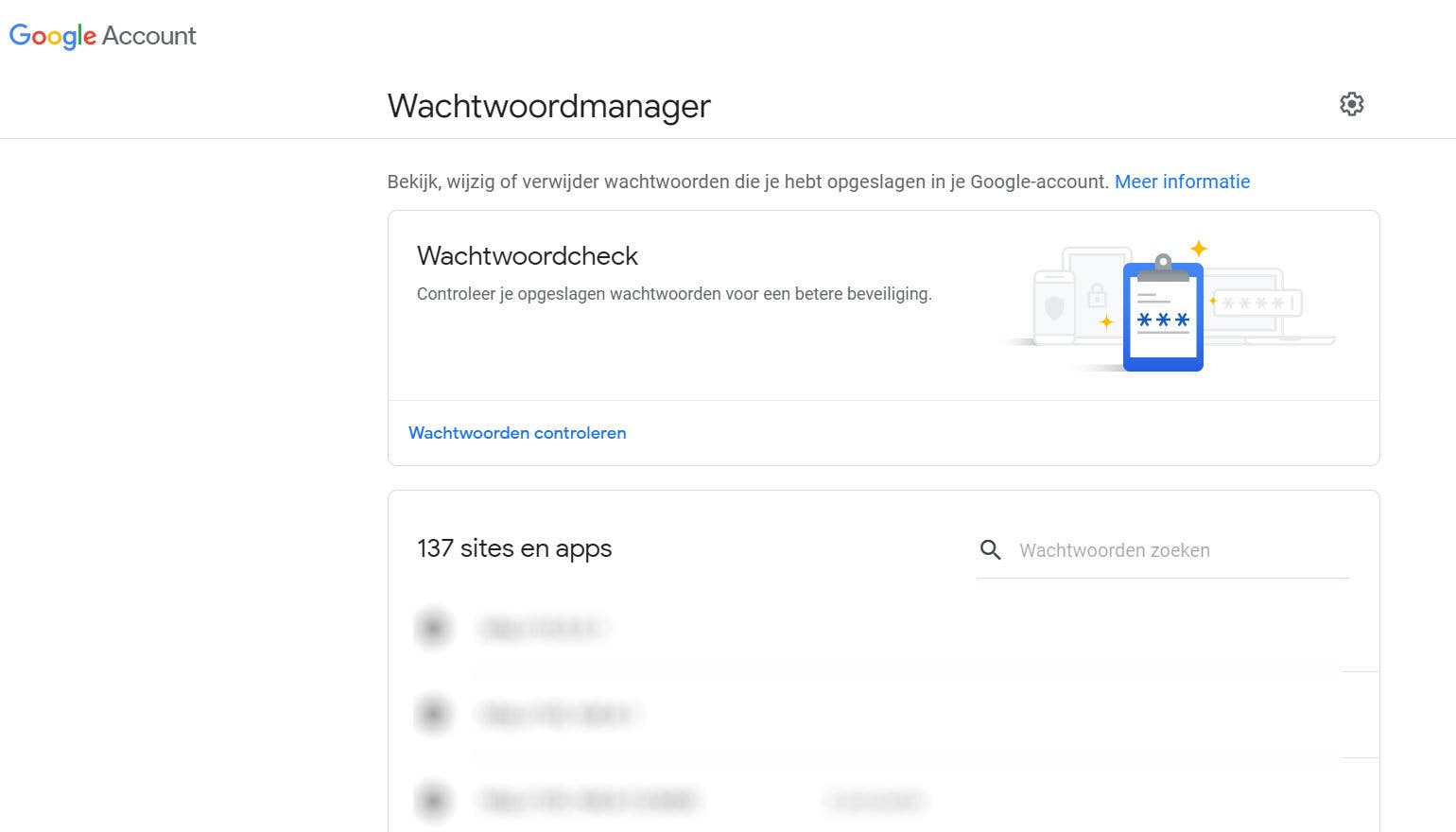 google wachtwoordencheck