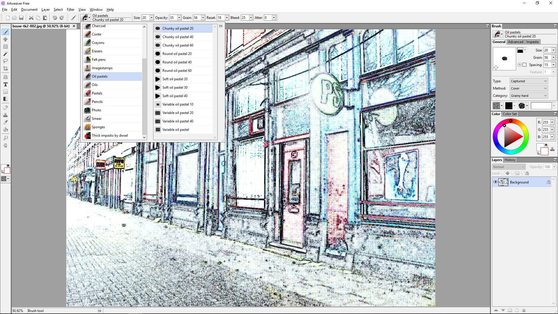 Tip 09 Geen geklieder, geen nare luchtjes; lekker schilderen op de pc!