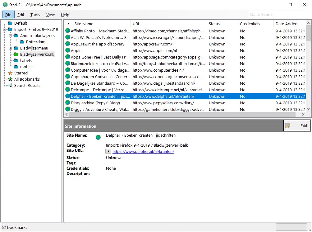 Tip 10 De favorieten van al je browsers onder één dak.
