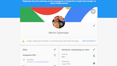 Zo wis je je Google-gegevens