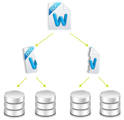 Raid 10: striping over twee gespiegelde schijvensets heen.