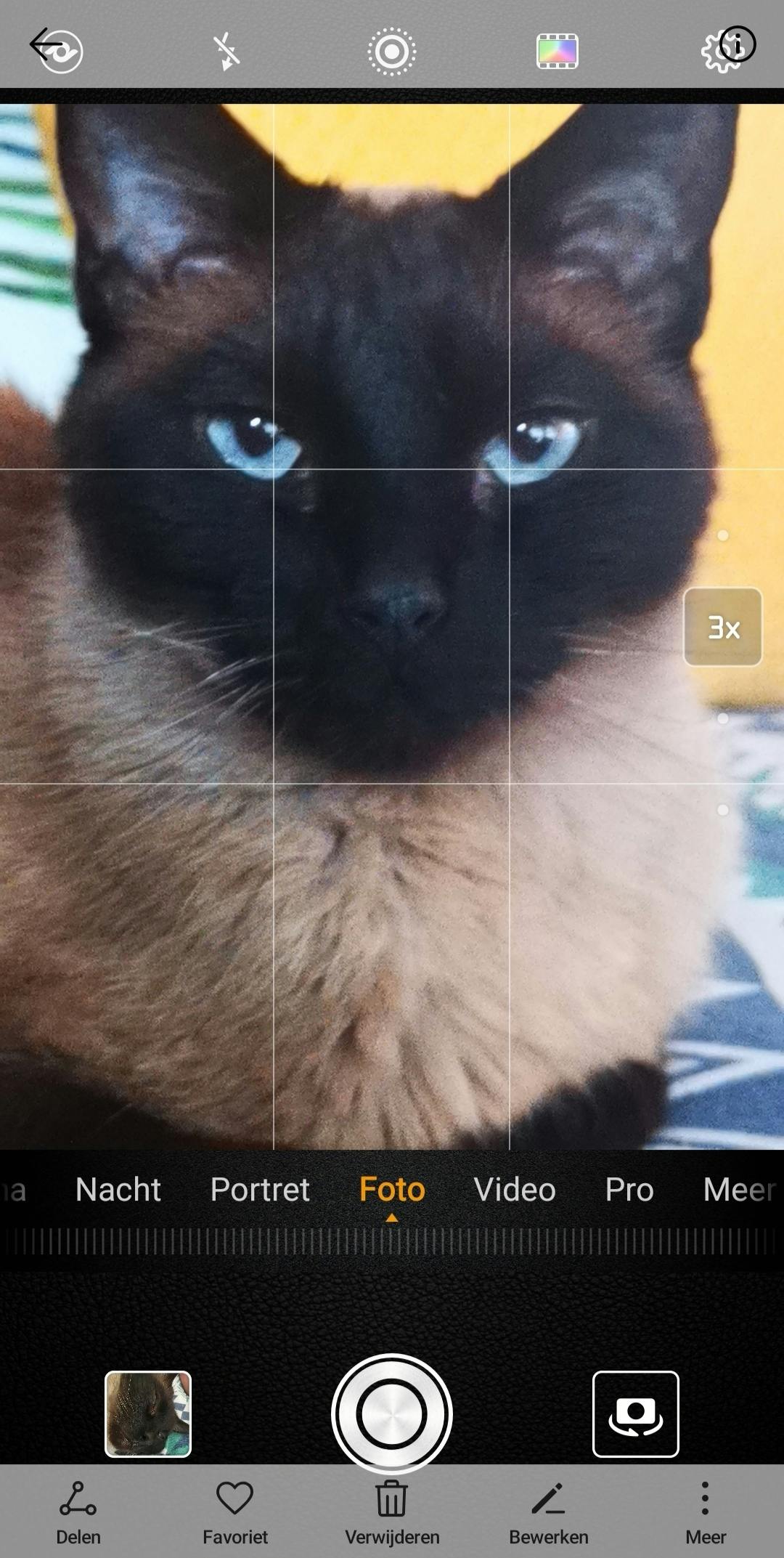 Zoomen met de smartphone.