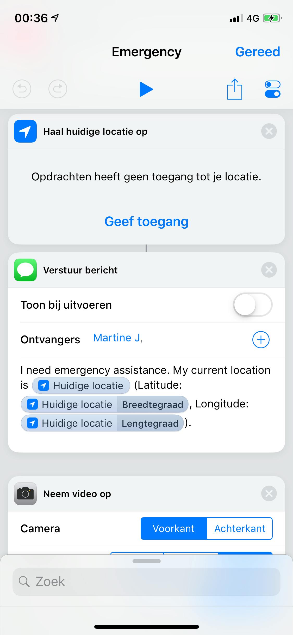 Tip 10 Dat opdrachten ook zo goed kunnen zijn dat ze je leven kunnen redden, dat bewijst deze opdracht.